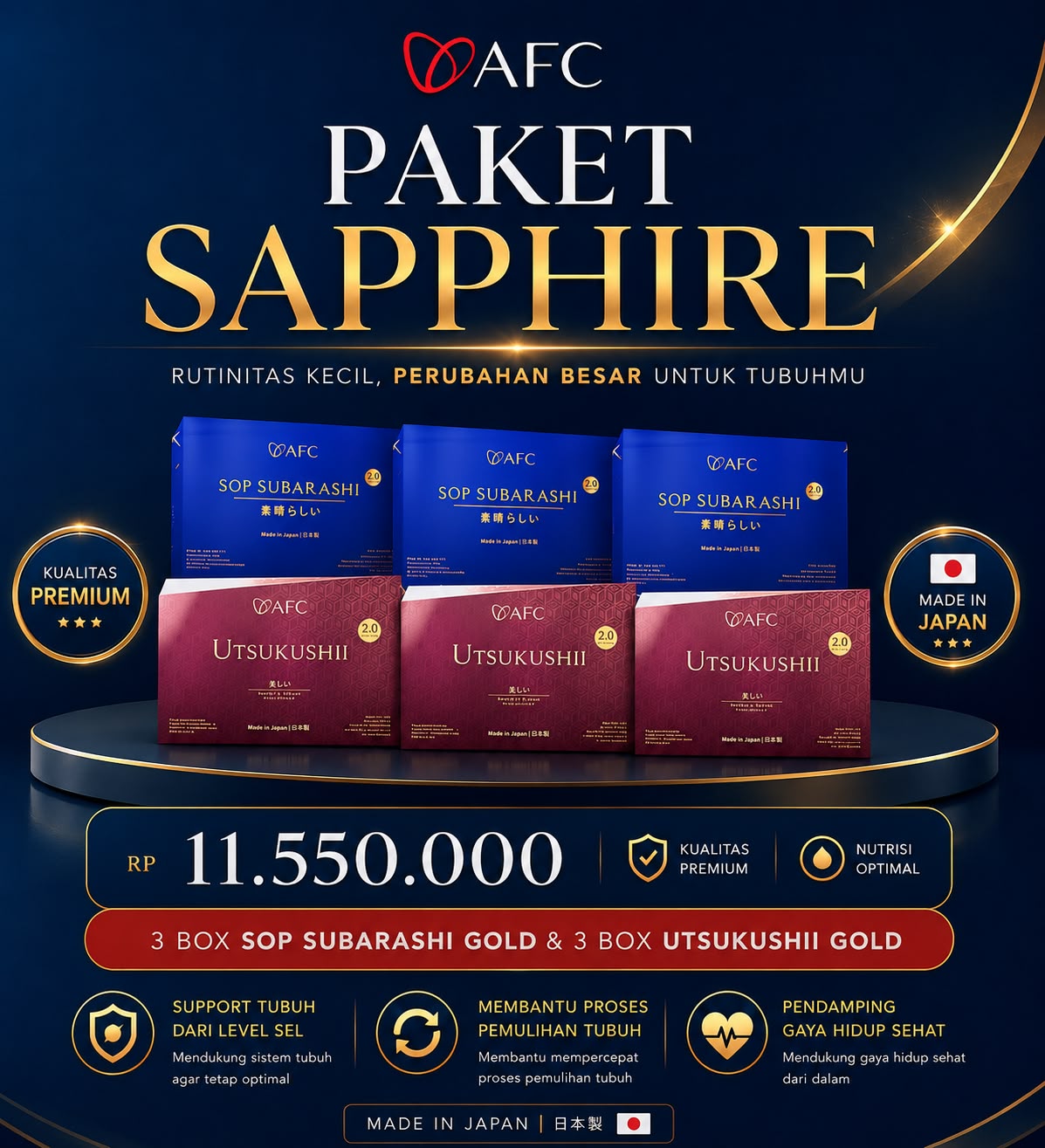 Paket Agen Member Sapphire AFC Life Science Pendaftaran Resmi